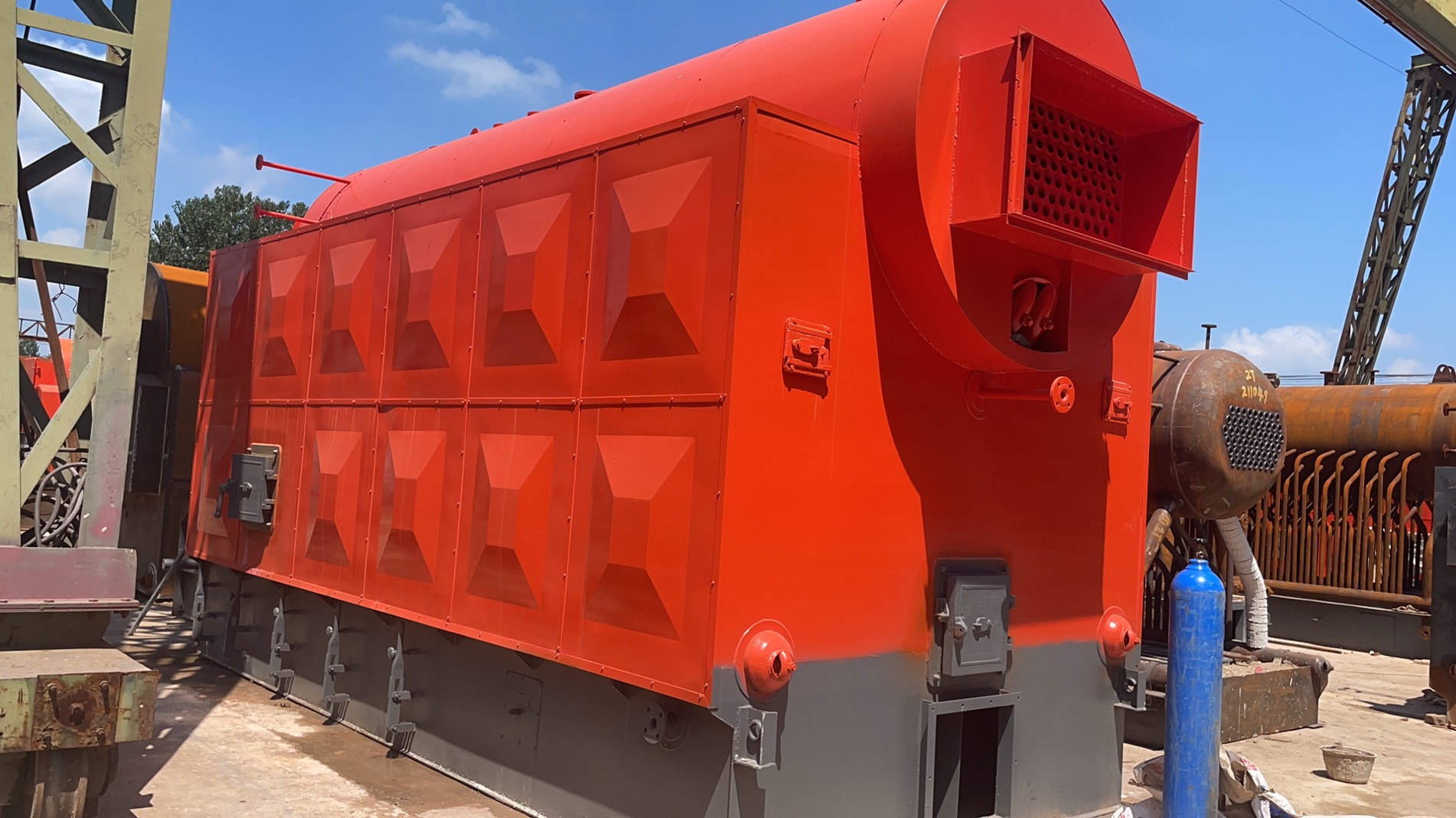 防城港10噸生物質蒸汽鍋爐