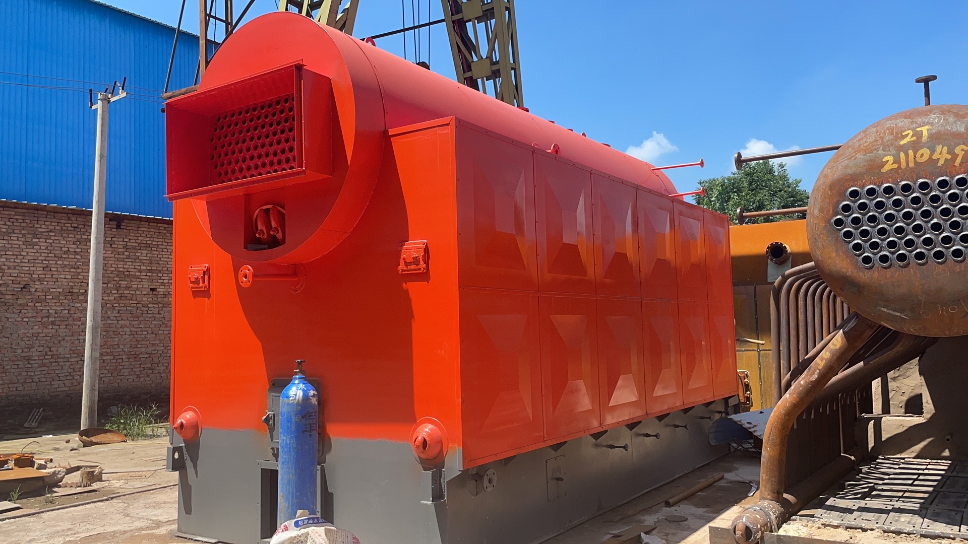 普洱10噸生物質(zhì)蒸汽鍋爐